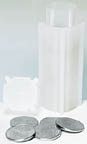 Coinsafe Square Coin Tube - Nickel 100