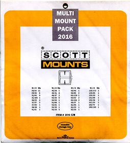 2016 Multi-Pack Mount Set - Clear