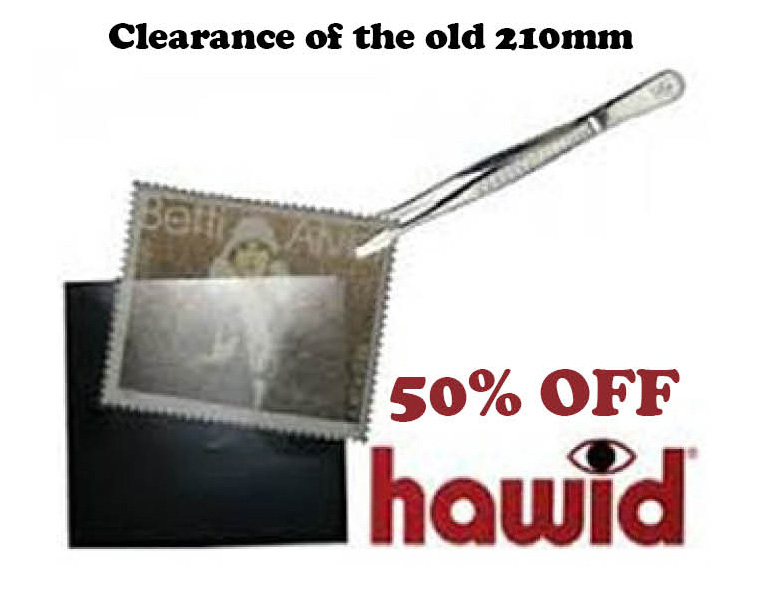 Hawid 210x60 Top-Loading Stamp Mounts (10)
