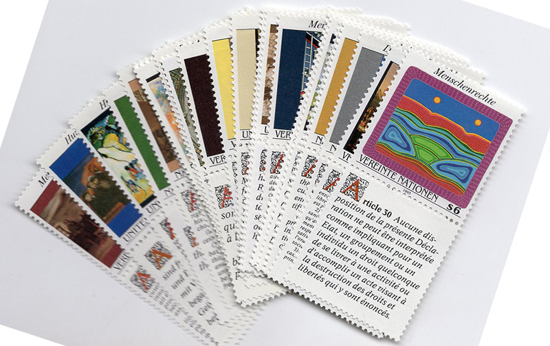 U.N. Human Rights Set-Singles Complete
