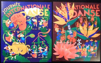 UN Geneva #617-18 Dance Day Sheets of 6 MNH