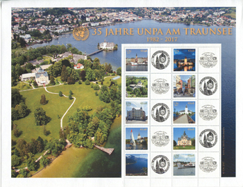 UN Vienna #610 35 years of UNPA on Traunsee