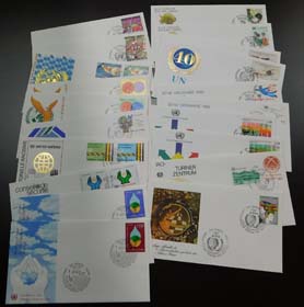 U.N. Geneva First Day Covers (20)