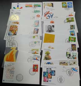 U.N. Geneva First Day Covers (20)