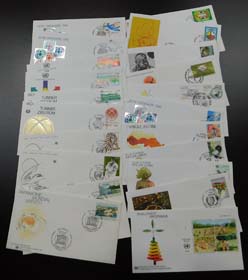 U.N. Geneva First Day Covers (20)