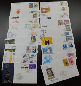 U.N. Geneva First Day Covers (20)