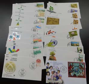 U.N. Geneva First Day Covers (20)