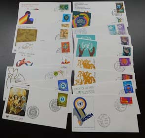 U.N. Geneva First Day Covers (20)