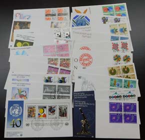 U.N. Geneva First Day Covers (20)