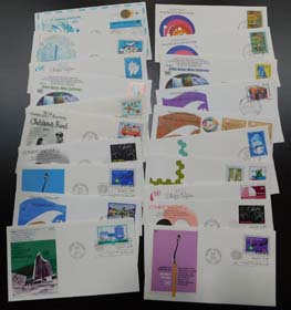 U.N. New York First Day Covers (20)