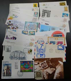 U.N. First Day Covers (20)