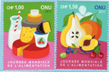 UN Geneva #644-45 World Food Day MNH