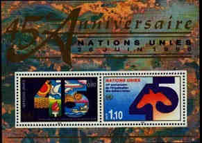 UN Geneva #190 Souvenir Sheet MNH