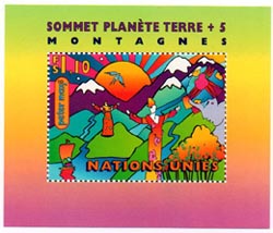UN Geneva #306 Souvenir Sheet MNH