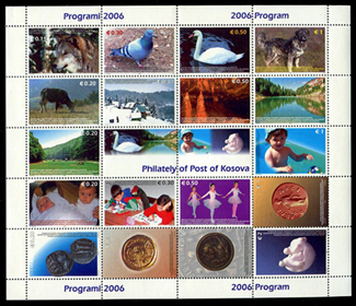 U.N. Kosovo #63a Miniature Sheet MNH