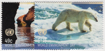 UN New York #1166-67 World Environment Day MNH