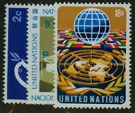 UN New York #249-51 MNH