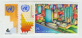 UN New York #613-15 MNH