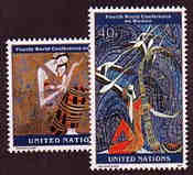 UN New York #666-67 MNH