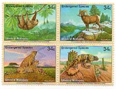 UN New York #821a  Endangered Species MNH