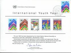UN Intl Youth Year-New York Cds