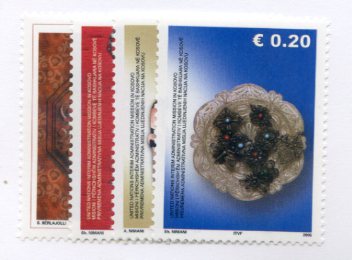 U.N. Kosovo #31-34 MNH