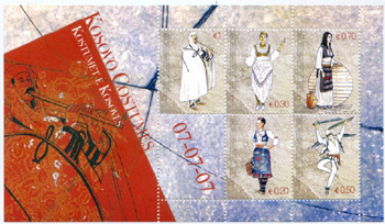 U.N. Kosovo #78a Souvenir Sheet MNH