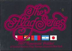 U.N. Flag Series Folder 1987