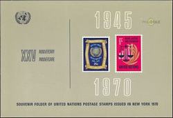 U.N. New York Folder 1970