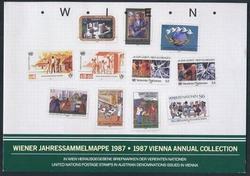 U.N. Vienna Souvenir Folder 1987