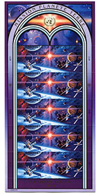UN Geneva #220-21 Pane of 10 - Mission to Planet Earth