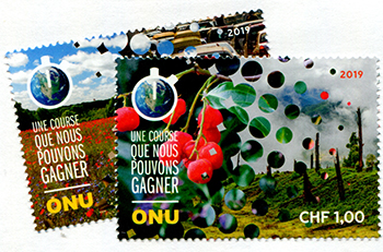 U.N. Geneva #673-74 Climate Change