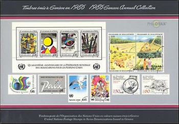 1986 U.N. Geneva Year Set