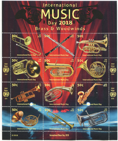 UN New York #1204 Intl. Music Day