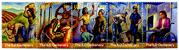 U.N. New York #1223a International Labor Org.