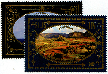 U.N. New York #1228-29 World Heritage-Cuba