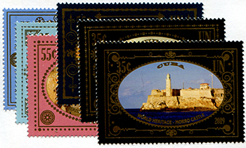 U.N. New York #1230a-f World Heritage-Cuba