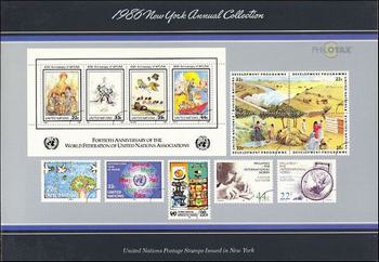 1986 U.N. New York Year Set