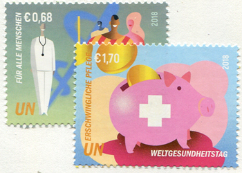 UN Vienna #620-21 World Health Day
