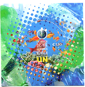 U.N. Vienna #651 Climate Change Souvenir Sheet