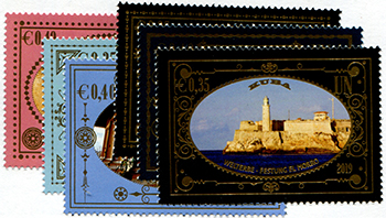U.N. Vienna #654a-f World Heritage-Cuba