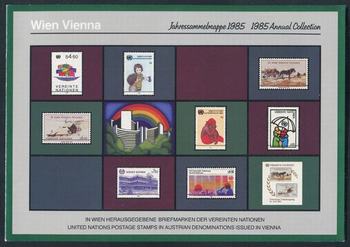 1985  U.N. Vienna Year Set