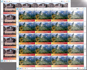 UN Geneva #472-73 Panes MNH