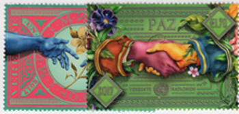 U.N. Vienna #611-12 International Day of Peace