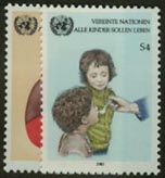 UN Vienna #55-56 MNH