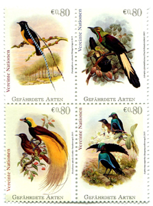 UN Vienna #564a Endangered Species  MNH