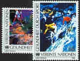 UN Vienna #84-85 MNH