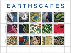 U.S. #4710 Earthscapes, Pane of 15