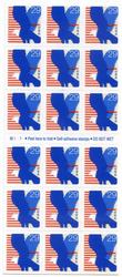 U.S. #2598a Stylized Eagle ATM Blooklet of 18