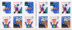 U.S. #2802a Christmas Greetings ATM Booklet of 12